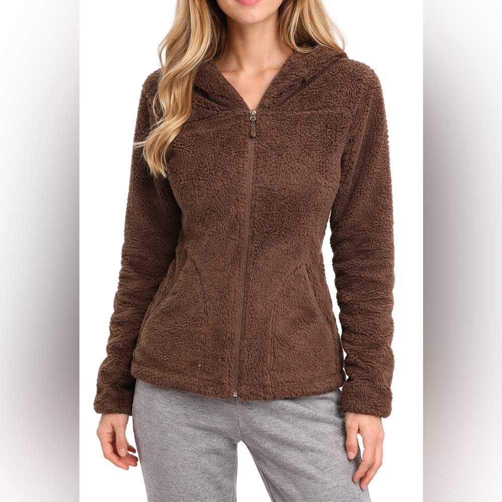 Free Country fuzzy brown jacket